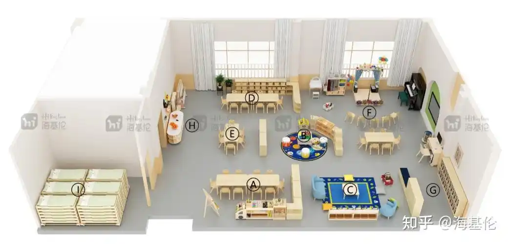 对话儿童创造无限想象空间活动室空间经典木语