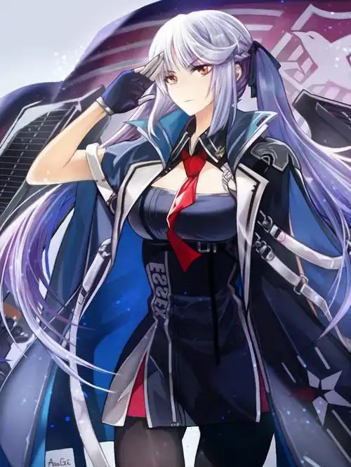 碧蓝航线精选美图no1白鹰航母埃塞克斯美图