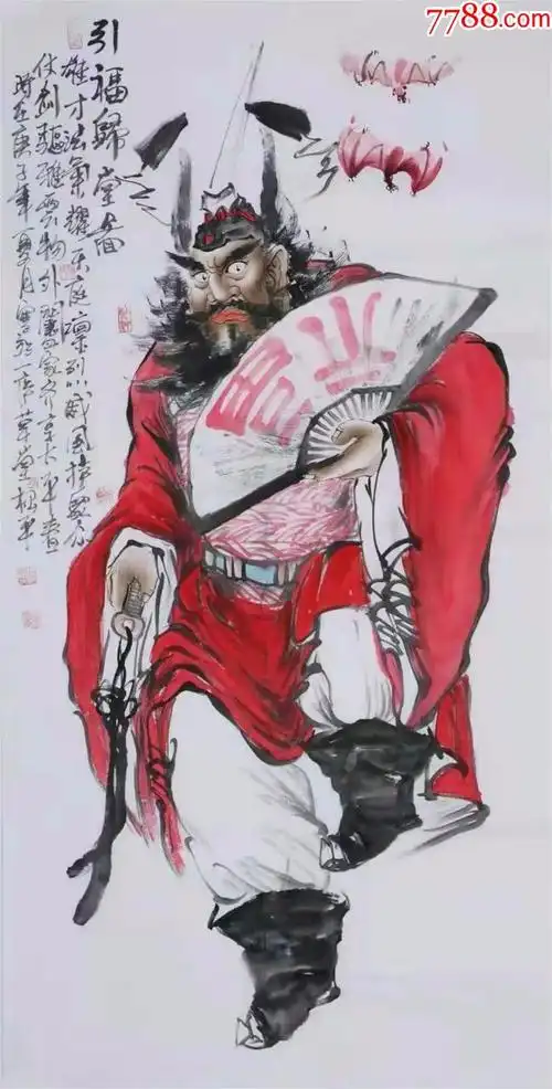 张松平四尺钟馗人物02