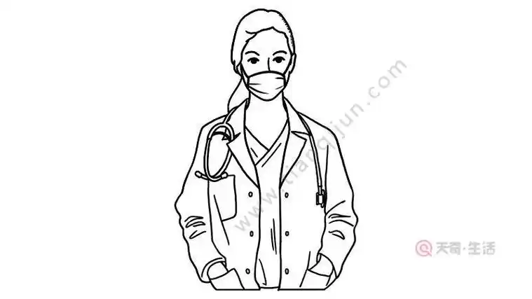 医生怎么画简笔画 女医生简笔画