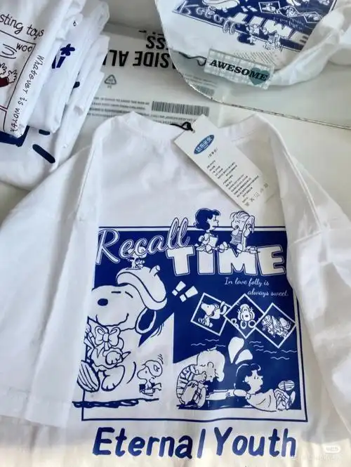 史努比短袖好可爱好喜欢