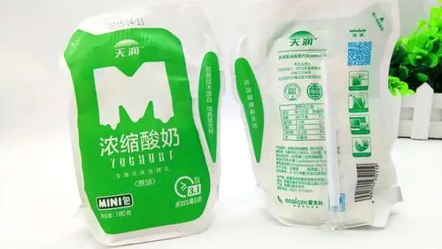 天润浓缩酸奶 180gx12袋 绿袋 新疆酸奶 产发 mk