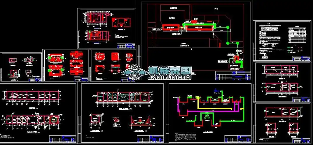 某医院污水处理工程竣工图