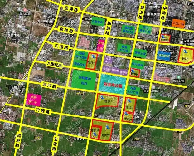 安徽阜阳城南新区逾2000亩土地待入市 双清湾核心区域看点多多