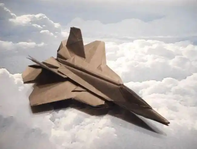 (折纸苏-57重型战斗机)