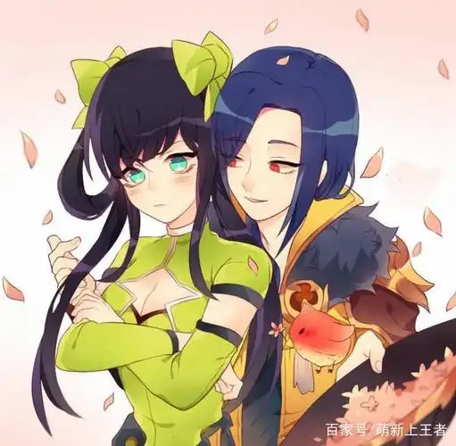 王者荣耀|李白&韩信峡谷无下限秀恩爱(信白文)