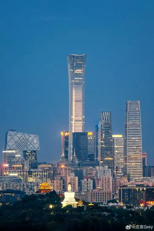 置顶#一眼就惊艳的夜景照片#北京的夜色,真的好美.#城市影像记