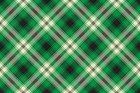 绿色格子方格无缝面料纹理照片