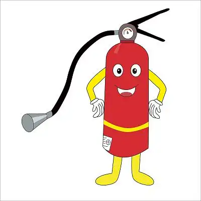 灭火器 消防卡通  红色 消防器材 jpg cdr消防灭火器消防灭火器元素