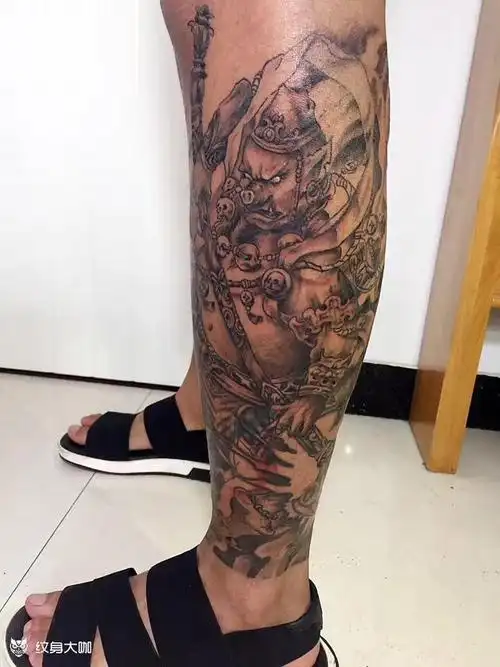 猪八戒_纹身图案手稿图片_小十的纹身作品集