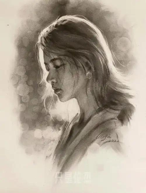 光影的魅力 画画 素描 艺术 光影 每日一画