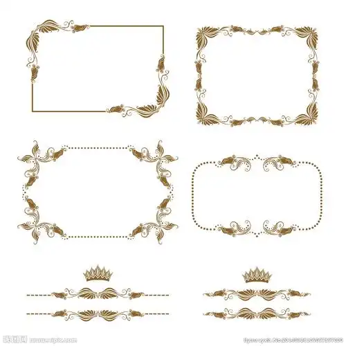 花边设计图__花边花纹_底纹边框_设计图库_昵图网nipic.com