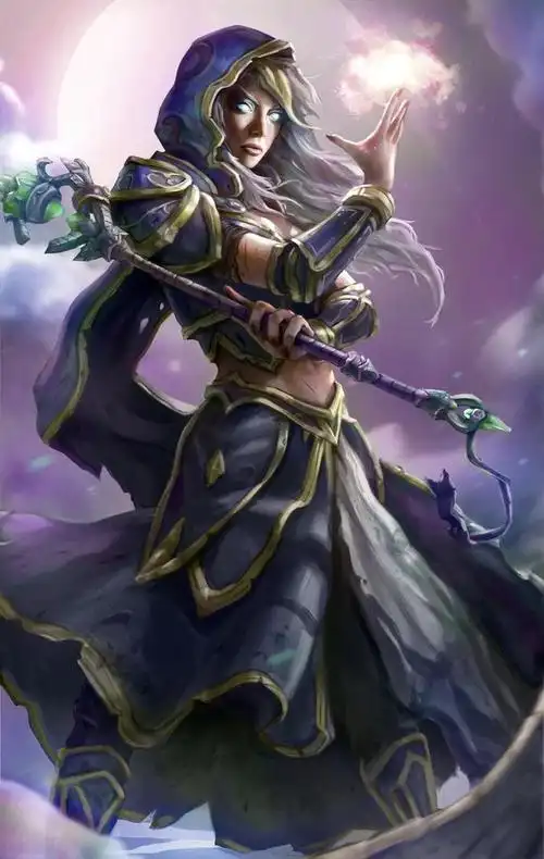 玩家自绘 吉安娜