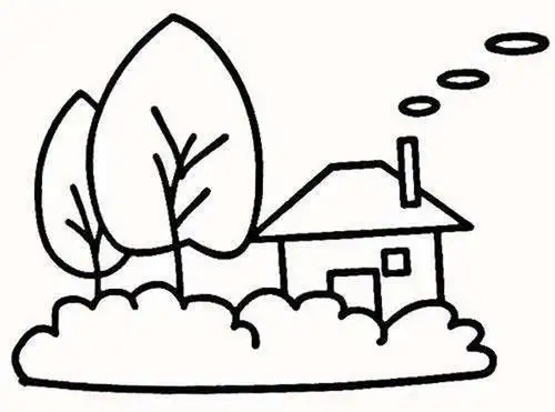 简笔画简单风景