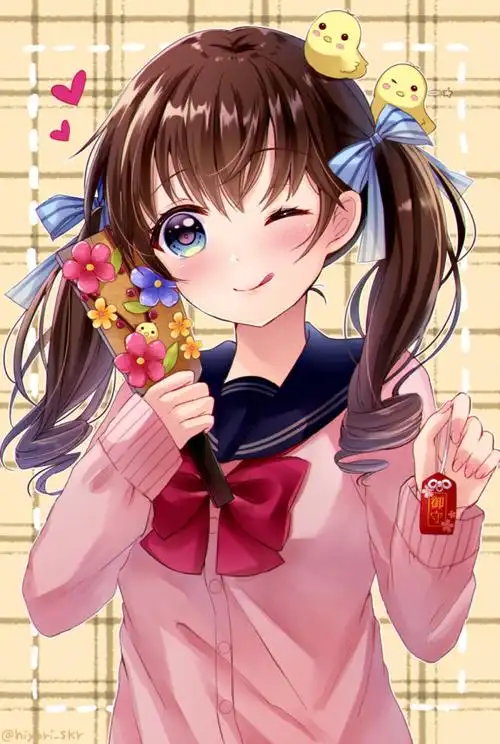 意境 插画 头像 壁纸 动漫 唯美 清新 甜美 可爱 凊纯 长发 精致 女生