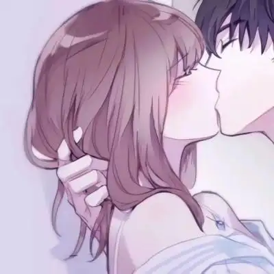 情侣头像呆萌两张配对动漫恩爱爱情无须争辩喜欢就是喜欢