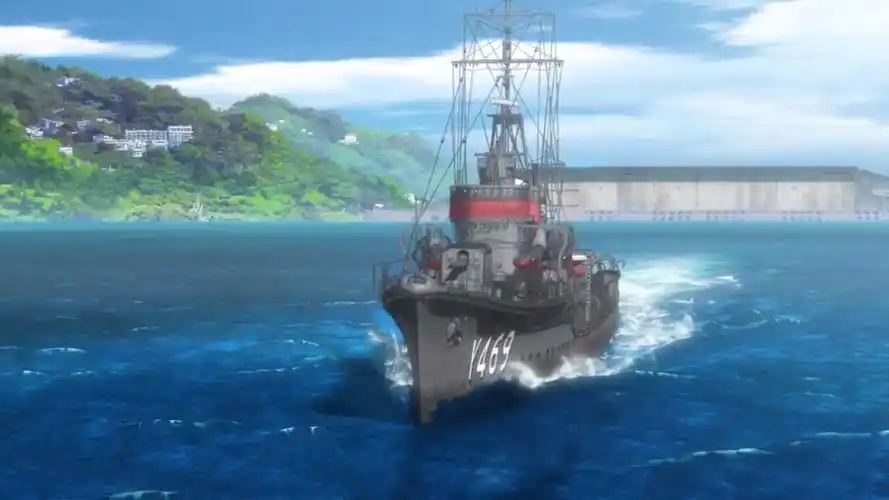 那艘驱逐舰"岚"根本就是y469晴风ii