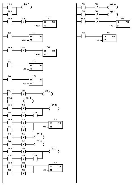 plc控制交通灯梯形图_plc控制交通灯设计_plc控制交通灯论文