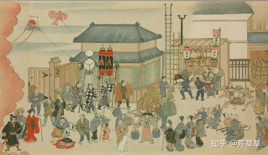 日本古代就有消防队!