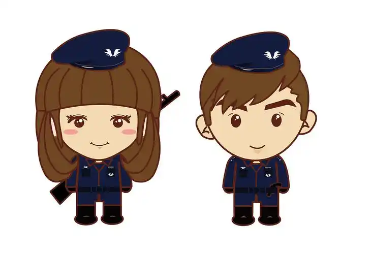 q版小lee 特警装|插画|新锐潮流插画|leeky - 原创作品 - 站酷 (zcool