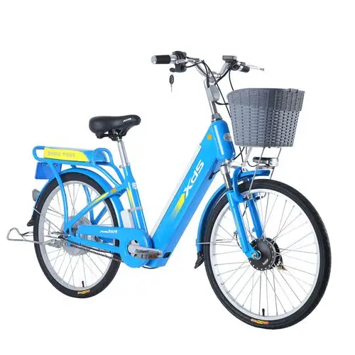 喜德盛电动车灵动9号48v9ah锂电池电动自行车铝合金代步代驾电单车24