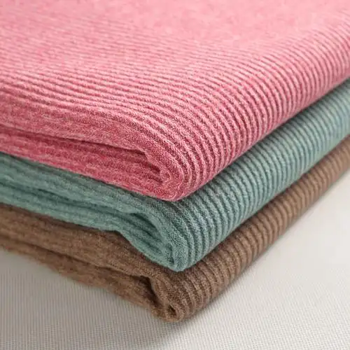 纬针织粗针双纱双色 2*2 坑罗纹织物 - buy 纬编针织面料,厂家批发