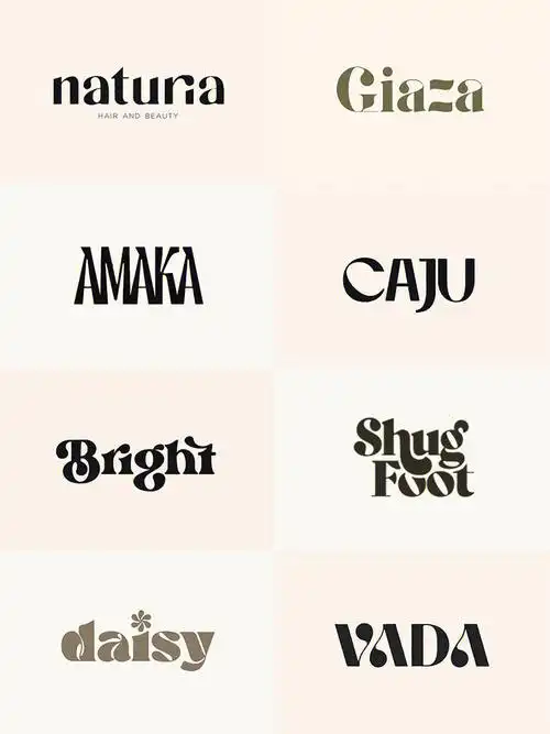 优雅高级感英文品牌logo设计合集