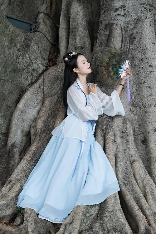 中国风汉服仙女装三件套装fmnsc9270