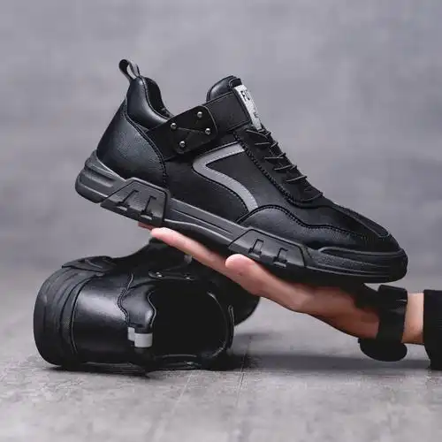 男鞋秋季2019新款增高鞋男10cm内增高潮流百搭运动男士休闲皮鞋子