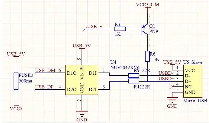 stm32f105 usb设备电路设计方案