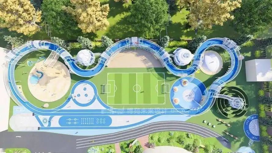 给,你要的幼儿园户外景观设计案例~|博苑干货分享_环境_空间_发展