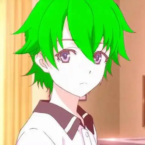 绿色头像男头头像团头原谅色