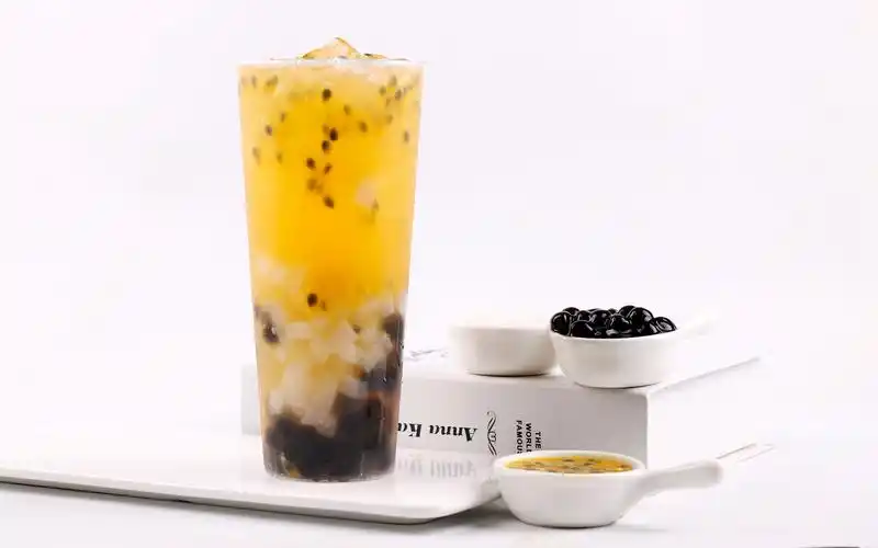 嘴巴没味道,简单制作一杯百香果双响炮吧