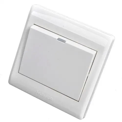 飞雕(feidiao)开关插座面板 一开多控开关 单开三控中途电源墙壁开关