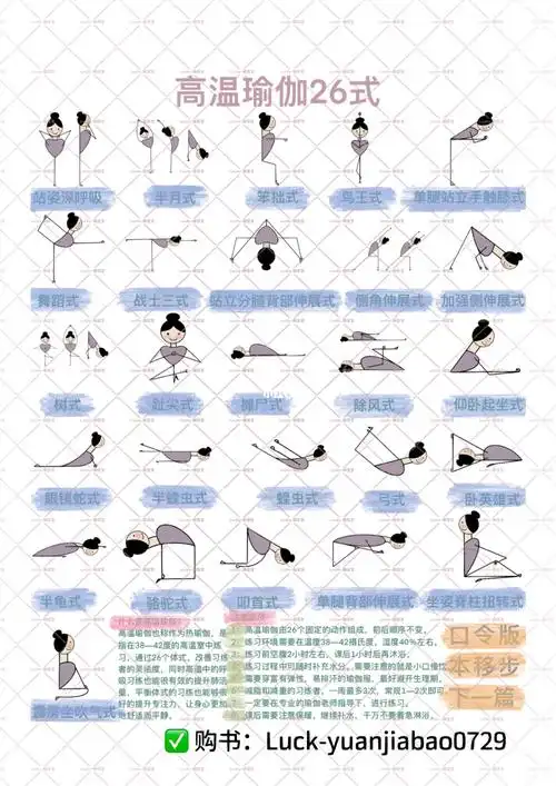 瑜伽排课干货合集高温瑜伽口令版本详解