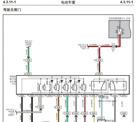 20112012款长安cx20原厂电路图手册资料下载