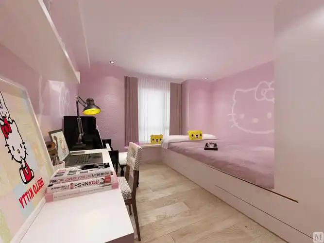 8万83㎡混搭二房装修瑞竹大厦∣台式混搭工业风-红星美凯龙家装效果图