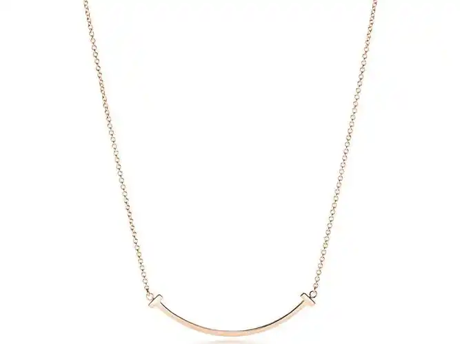 tiffanyt系列蒂芙尼微笑项链