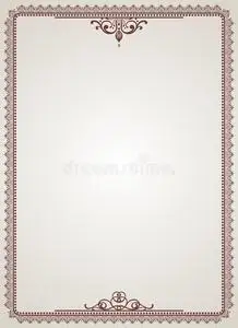 复古现代空白证书空白模板集.