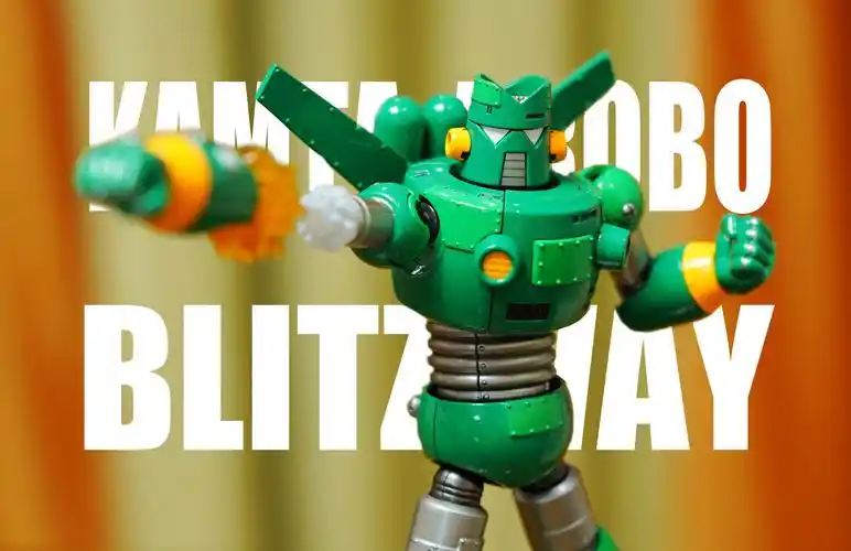 【blitzway】蜡笔小新 康达姆机器人 kantamn robo 拆箱分享!