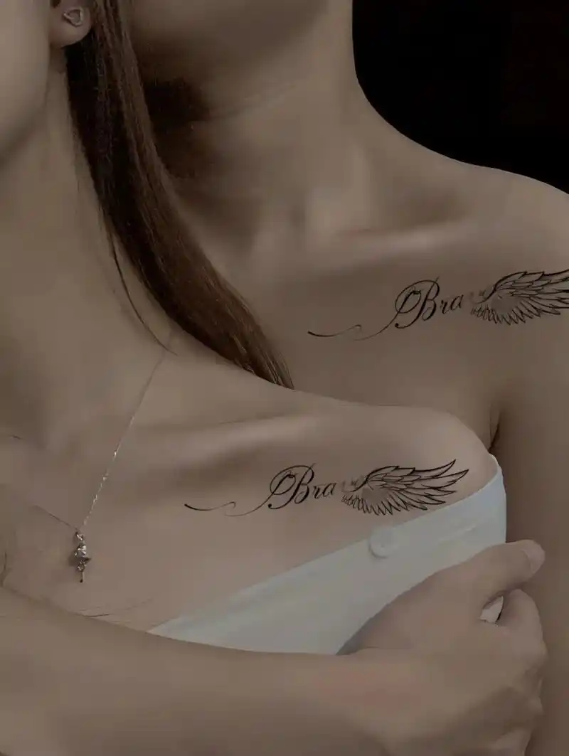 无人清楚我的路 似那孤山起了雾#翅膀 #女纹身师 #tatt - 抖音