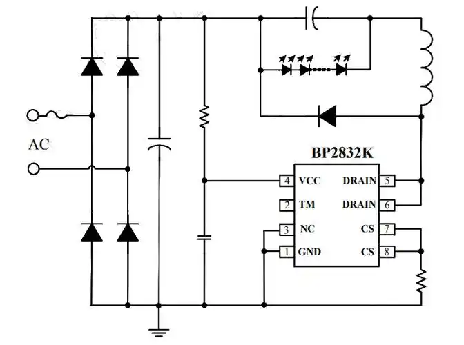 bp2832k原理图电路