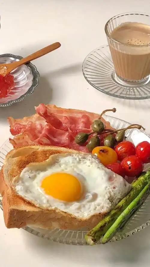 香气四溢的美味早餐