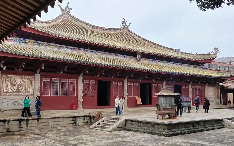 地下看西安,地上看泉州 泉州府文庙,中国东南现存规模最大的孔庙古