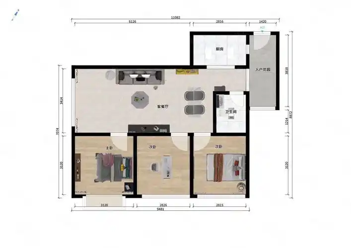 五彩城西区临地铁电梯房商业配套成熟南北通透