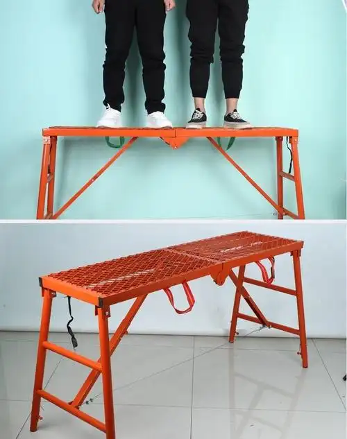 工地马凳马登铁凳子 马登铁凳子折叠马凳加厚结实工地施工装修活动