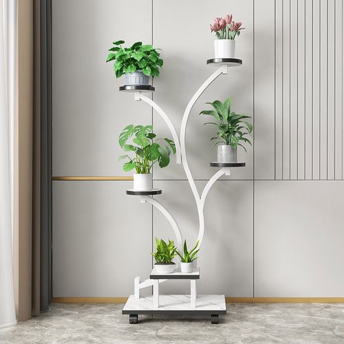 花架置物架阳台花架子客厅落地式简约现代网红室内花架