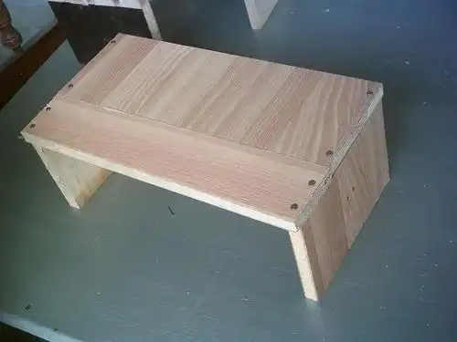 这样的凳子怎么制作?求详细答案