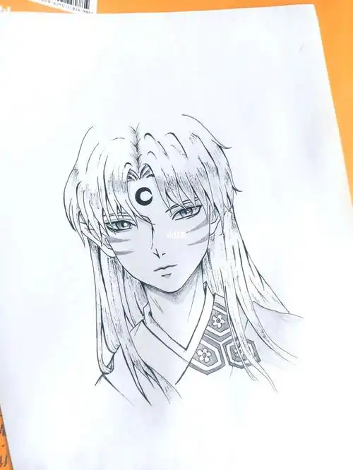 手绘临摹犬夜叉修修