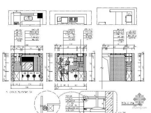 分享cad厨房立面图下载资料下载